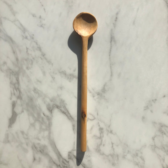 Small Round Maple Skimmer Spoon